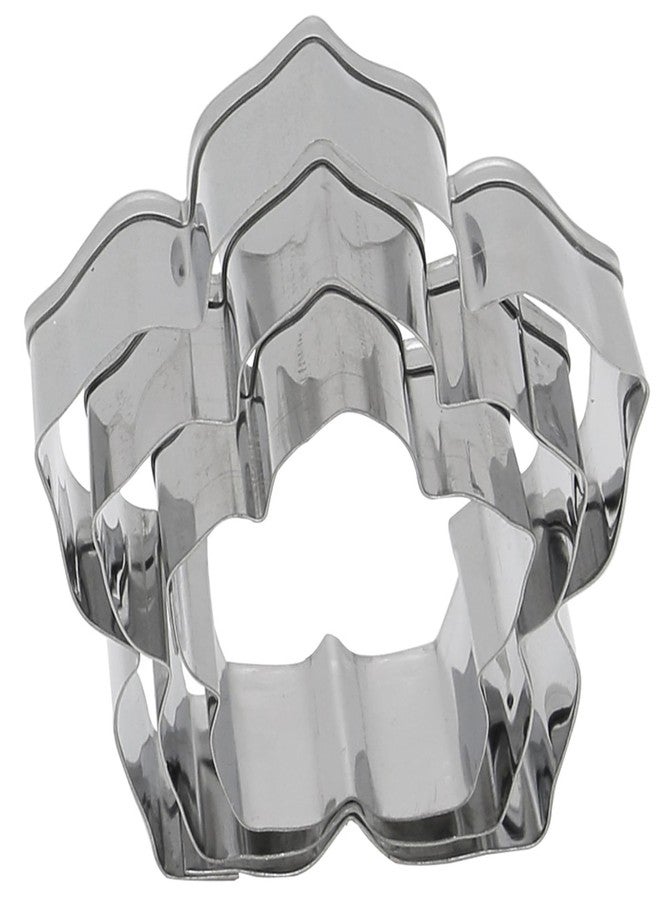 IShang Stainless Steel Petunia Petals Fondant Cutters Set, Flower Shaped Cookie Cutter Molds for Baking DIY (Set of 3 pcs) - Image 5