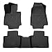 Aiqiying RAV4 Floor Mats Compatible with 2025 2024 2023 2022 2021 2020 2019 Toyota RAV4All Weather Protection Waterproof Durable AntiSlip Odorless Customfit TPE Floor Liner Front and Rear Row Set - Image 2