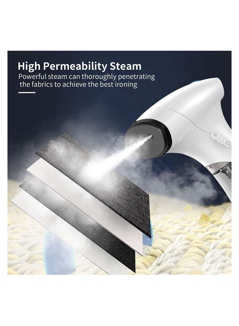 GY2000 Steam Straightener 1800W, Steam Brush Steamer Heating 25 g/min Steam, Steam Iron Clothes Small Appliances Usable for Travel and Home (UK)  - Image 3