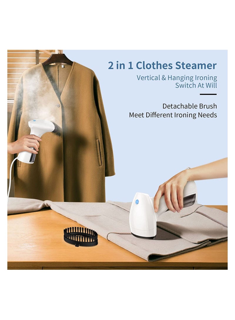 GY2000 Steam Straightener 1800W, Steam Brush Steamer Heating 25 g/min Steam, Steam Iron Clothes Small Appliances Usable for Travel and Home (UK)  - Image 2