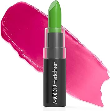 MOODmatcher Fran Wilson MOODmatcher Original ColorChange Lipstick GREEN 12 HOUR Long Wear Waterproof UltraHydrating and Moisturizing with Aloe Vitamin E Smudgeproof Fadeproof Kissproof 012 Oz 35g - Image 1