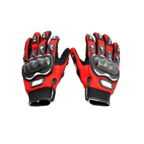 Probiker Protective Full Finger Gloves Anti-Skid Surface Breathable Bike Riding Glove for Motorcycle, Cycling, Climbing Mountaineering and Hiking (Red, XL) - Image 5