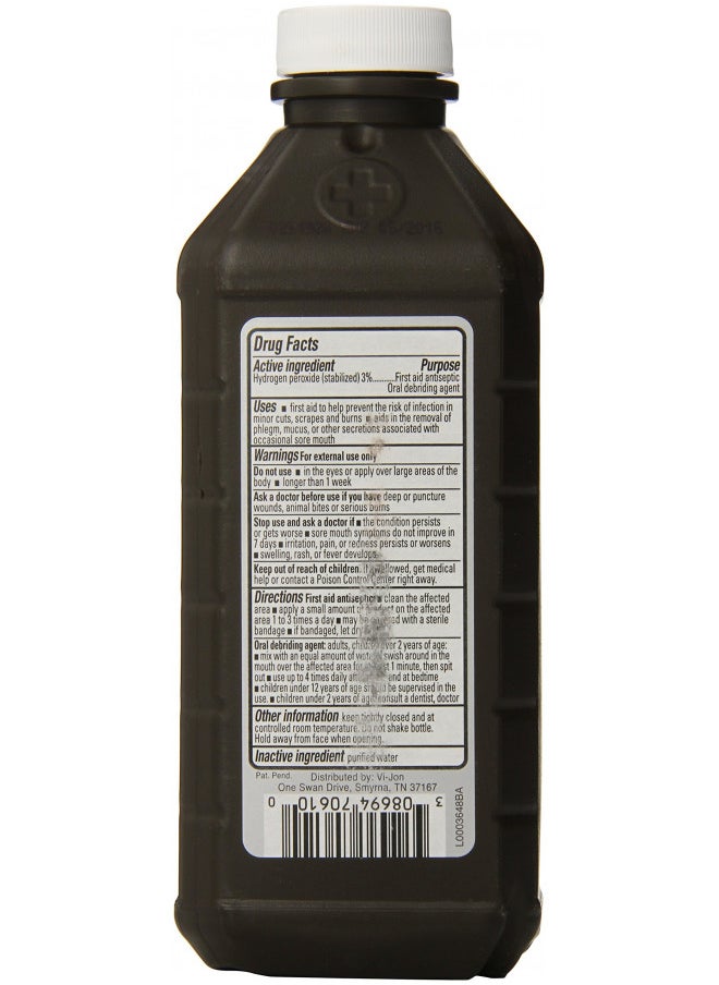 Hydrogen Peroxide Antiseptic Solution 16 Fl. Oz (Pack of 1) - pzsku/Z69F4C16CC4B648271A0EZ/45/_/1728156989/866da609-a4e6-4e03-8f07-3de3f65d1e3c