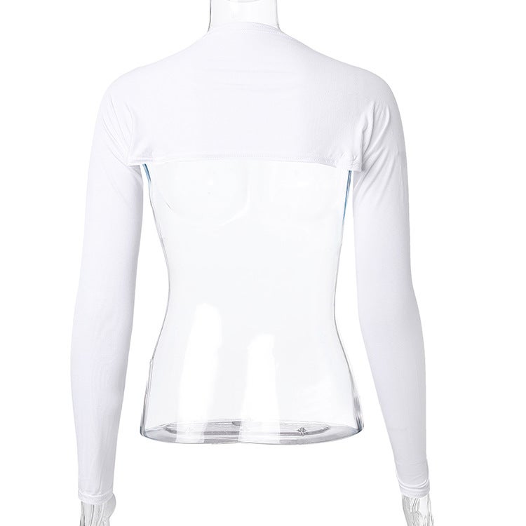 Ready Stock Modal Fabric Solid Color Raglan Sleeves Shawl Fashion Versatile Bottoming Shirt Shawl - Image 4