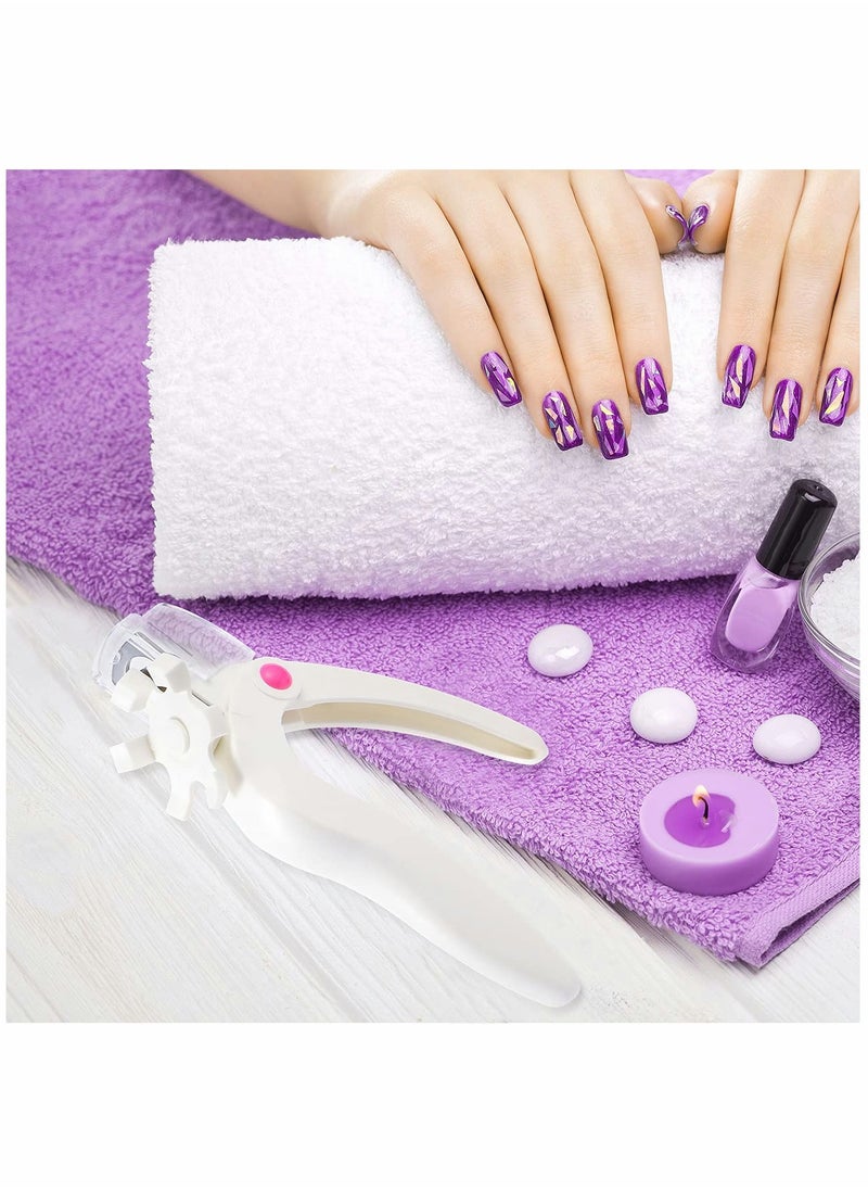 Generic - Adjustable Acrylic Nail Clipper - Stainless Steel Nail Tip Cutter with Recycling Feature, Ideal for Trimming Artificial Nails and Toe Nails for Professional Manicure Projects. - Image 1
