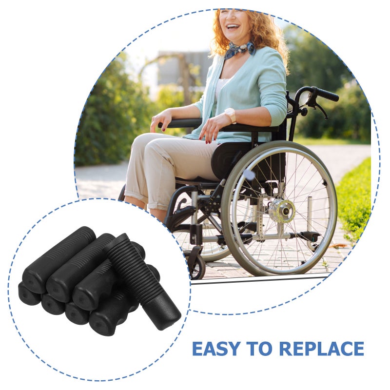 8 Pairs Handlebar Grip Replacement Universal Hand Grips Anti-Skid Handle Wraps Replaceable Handle Grips Walker Handle Grips - Image 4