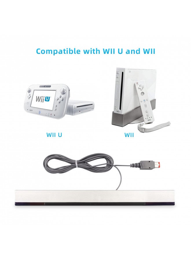 Xahpower Sensor Bar for Wii, Replacement Wired Infrared Ray Sensor Bar for Nintendo Wii and Wii U Console - Image 3