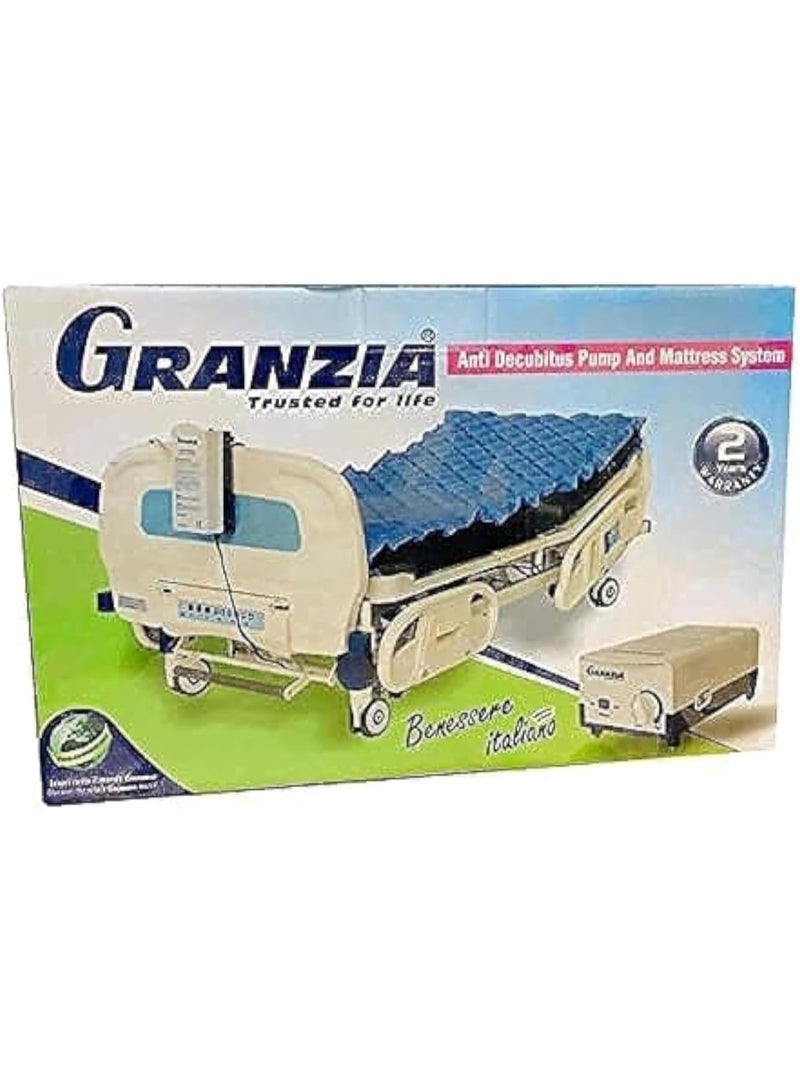 GranZia Aerowave Medical Air Mattress with Electric Pump – Anti-Bedsore Air Mattress for Home & Hospital Use – 2-Year Warranty - Image 1