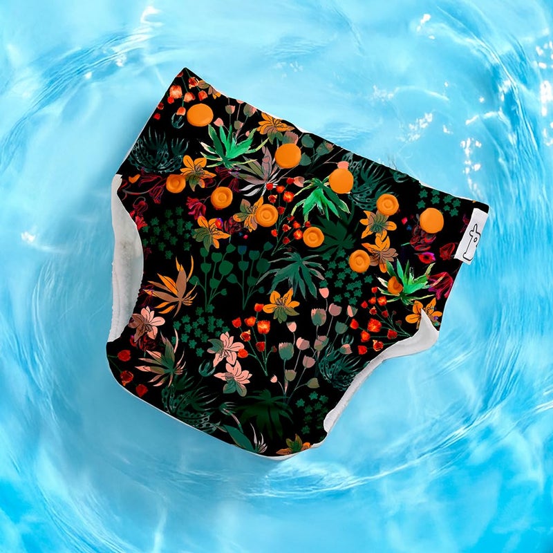 Superbottoms حفاضات سبير بوتومز السباحة للأطفال والرضع - قابلة لإعادة الاستخدام وقابلة للتعديل - حفاضات قماش قابلة للغسل - قماش صديق للبشرة - سهل التنظيف - يناسب من 3 أشهر إلى 3 سنوات - Image 5