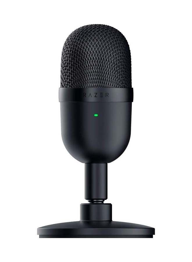 Seiren Mini Desktop Microphone Ultra Compact Build Heavy Duty Black Wired  - Image 1