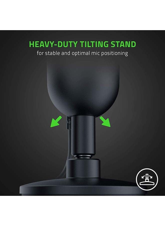 Seiren Mini Desktop Microphone Ultra Compact Build Heavy Duty Black Wired  - Image 5