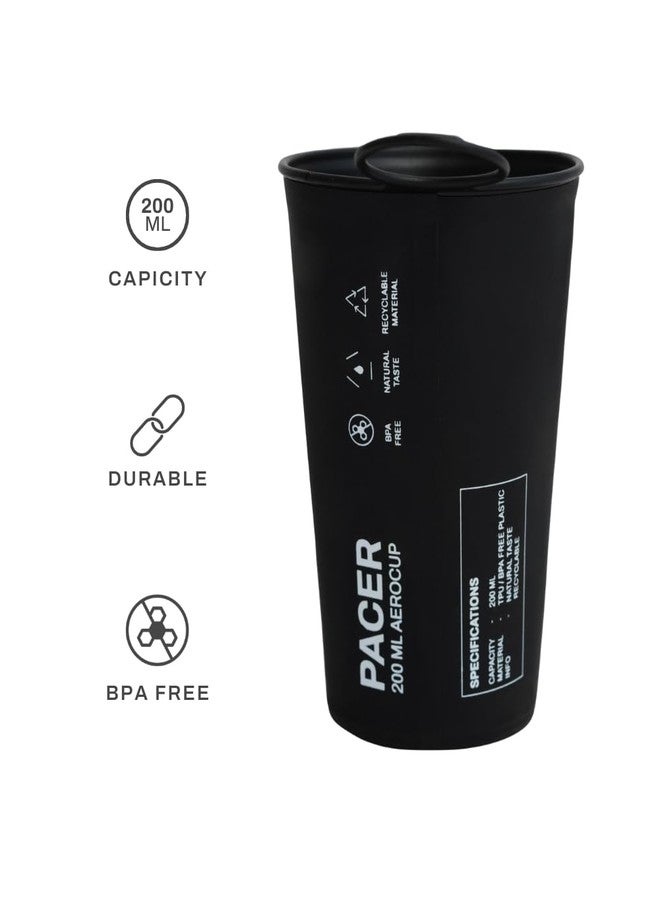 تيجو كوب TEGO Pacer Aero | قابل للطي للجري على الطرق الوعرة | خفيف الوزن 10 غرام | خالٍ من مادة BPA | سعة 200 مل | حقيبة ترطيب قابلة لإعادة الاستخدام للجري والمشي لمسافات طويلة والمغامرات الخارجية - Image 1