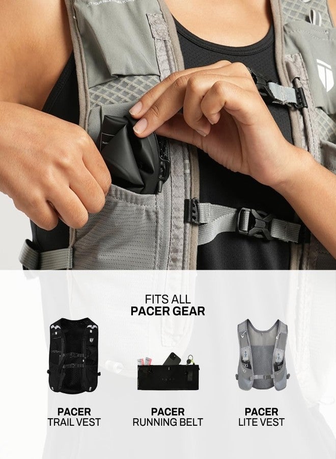 تيجو كوب TEGO Pacer Aero | قابل للطي للجري على الطرق الوعرة | خفيف الوزن 10 غرام | خالٍ من مادة BPA | سعة 200 مل | حقيبة ترطيب قابلة لإعادة الاستخدام للجري والمشي لمسافات طويلة والمغامرات الخارجية - Image 4