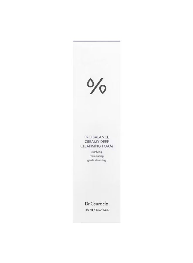 Dr. Ceuracle, Pro Balance Creamy Deep Cleansing Foam, 5.07 fl oz (150 ml) - Image 2