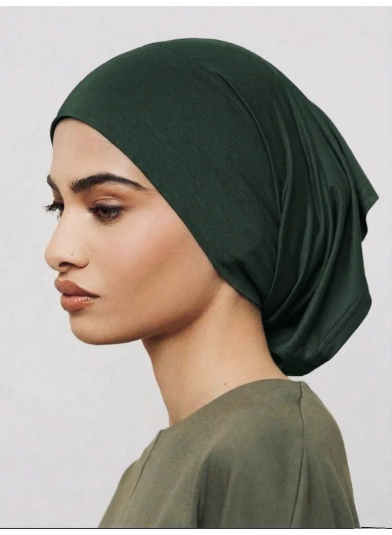 Women Under Scarf Hat Cap Bone  Bonnet Hijab Islamic Muslim