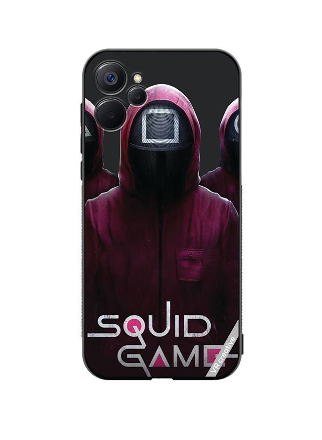 VR CREATIVE Protective Case Cover For Realme 9i 5G Squid Game Design Multicolour - Image 1