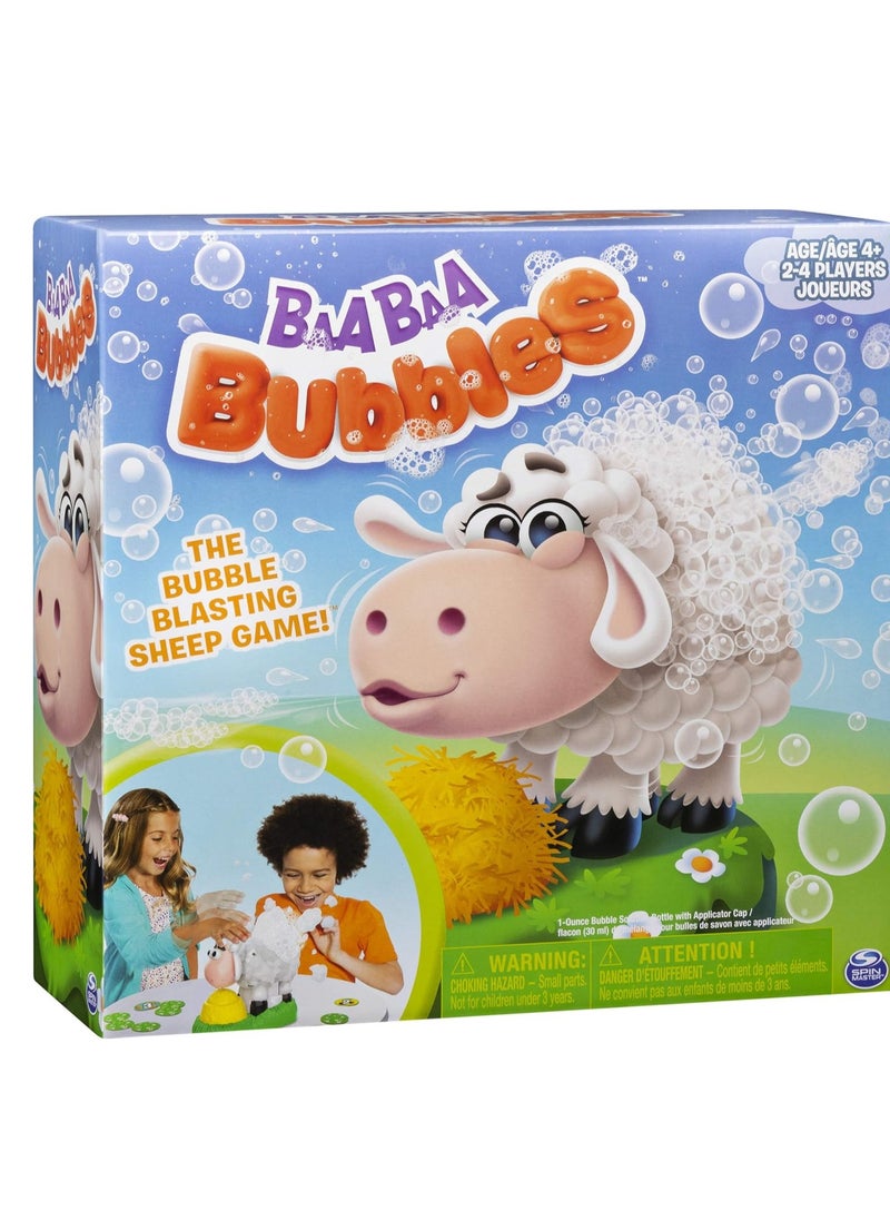 Spin Master Games - Baa Baa Bubbles, Bubble-Blasting Game with Interactive Sneezing Sheep, for Kids Aged 4 and Up - Image 1