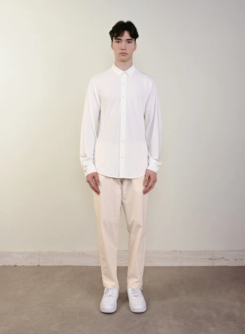 Marrakech Long Sleeves Casual Shirt For Men - White