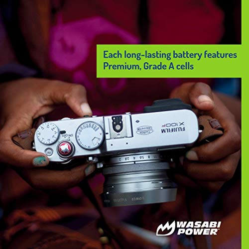 Wasabi Power Battery (4-Pack) for Fujifilm NP-W126 & FinePix HS33EXR, HS50EXR, X-T100, X-T200, X100F, X100V, X-A10, X-E2S, X-E3, X-E4, X-Pro2, X-Pro3, X-T1, X-T2, X-T3, X-T10, X-T20, X-T30, X-T30 II - Image 5