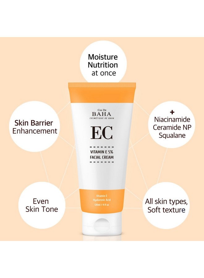 Cos De BAHA Vitamin E Enriched Facial Serum With Niacinamide Hydrating And Skin Conditioning Formula Reduces Appearance Of Imperfections 1 Fl Oz (30Ml) - Image 2