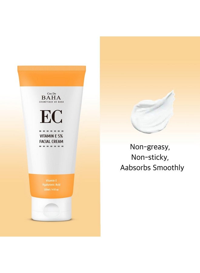 Cos De BAHA Vitamin E Enriched Facial Serum With Niacinamide Hydrating And Skin Conditioning Formula Reduces Appearance Of Imperfections 1 Fl Oz (30Ml) - Image 4