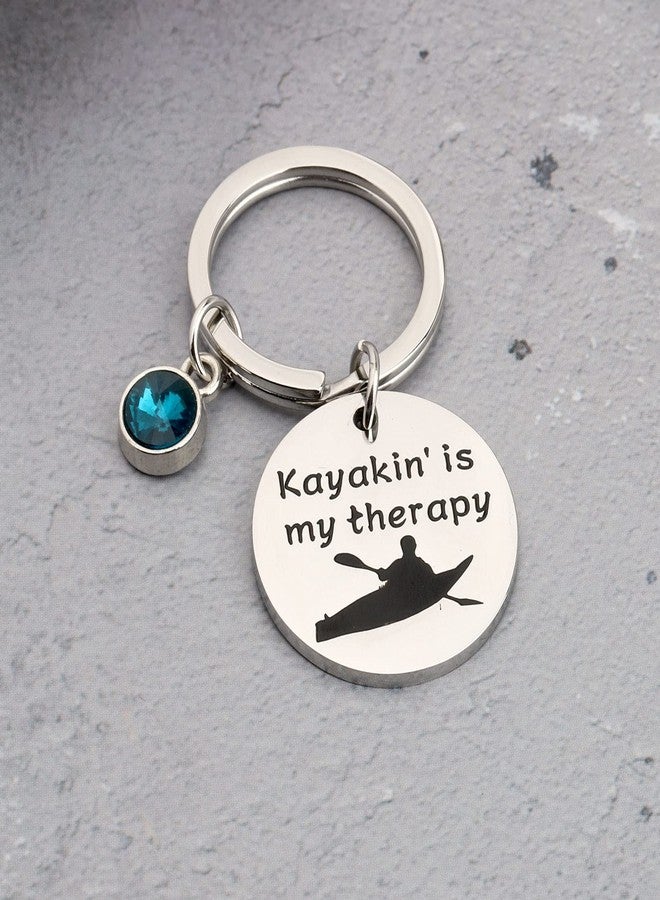 AKTAP Kayak Lover Gift Kayak Keychain Outdoor Adventure Lovers Jewelry - Image 3