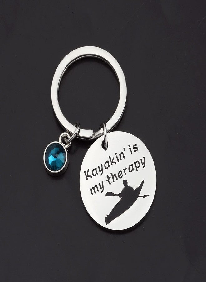 AKTAP Kayak Lover Gift Kayak Keychain Outdoor Adventure Lovers Jewelry - Image 4