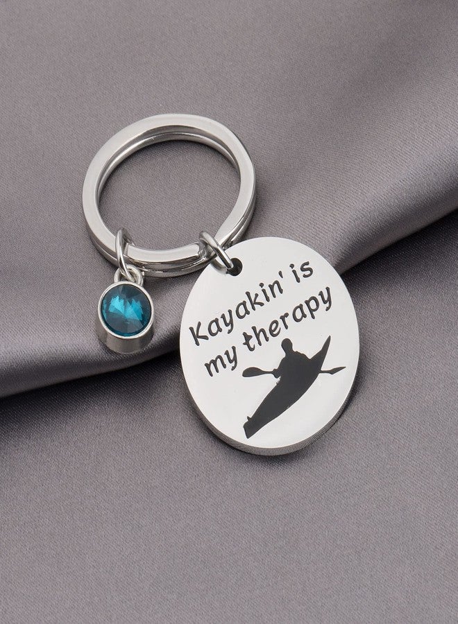 AKTAP Kayak Lover Gift Kayak Keychain Outdoor Adventure Lovers Jewelry - Image 2