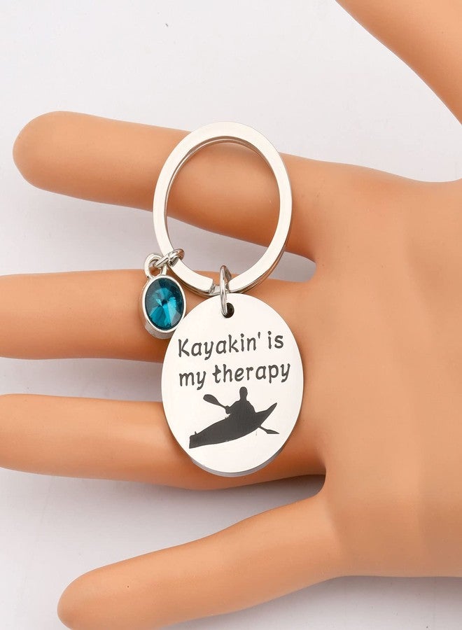 AKTAP Kayak Lover Gift Kayak Keychain Outdoor Adventure Lovers Jewelry - Image 5