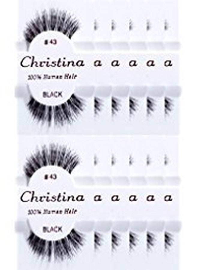كريستينا 12 عبوة من الرموش - 43 من كريستينا