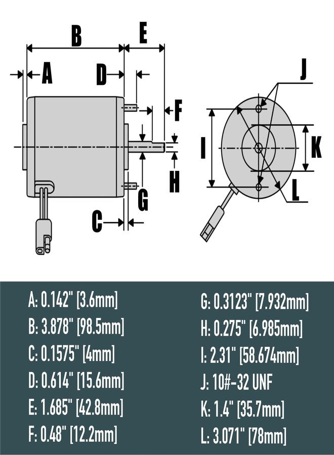 محرك موزع الملح من AMBITIONMOTOR بديل لمحرك SaltDogg 3000966 من Buyers لمركبات ATVS15A وUTVS16 - Image 4