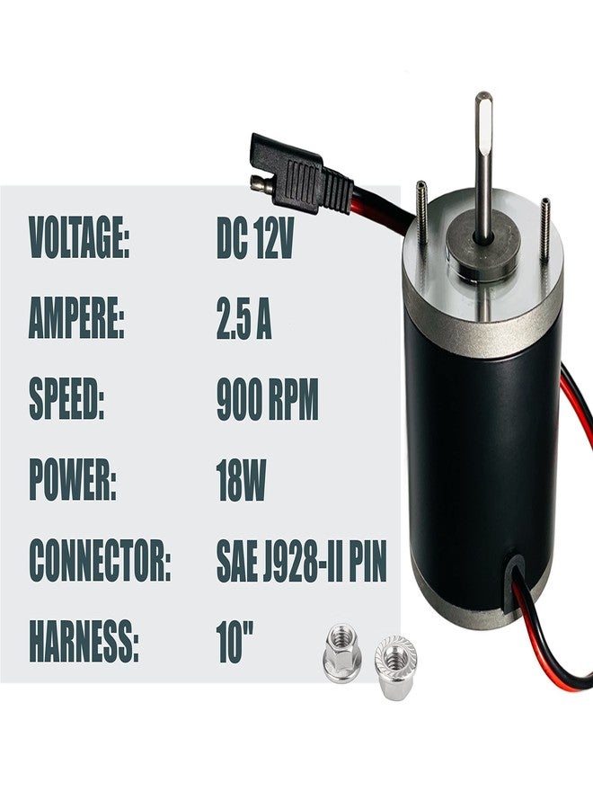 محرك موزع الملح من AMBITIONMOTOR بديل لمحرك SaltDogg 3000966 من Buyers لمركبات ATVS15A وUTVS16 - Image 2