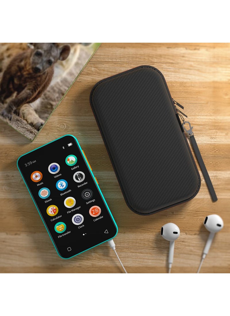 TIMMKOO MP3 & MP4 Player Case for TIMMKOO G1 G3 Q8 Q3E Q5 Y1 MP3 Player 4 inch Full Screen Touch Music Player Fit for Earbuds, USB Cable, Memory Card  - Image 5