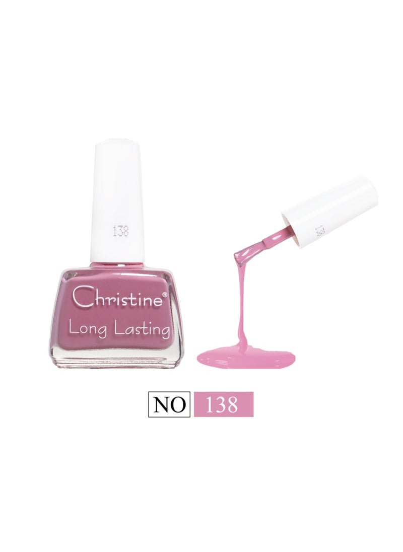 Christine Nail Polish LongLasting 138 - pzsku/Z69F62B0E28CBC8EE4FFCZ/45/_/1720733770/111c7ba8-56ee-4ffb-a2e9-a937e8f5c91d