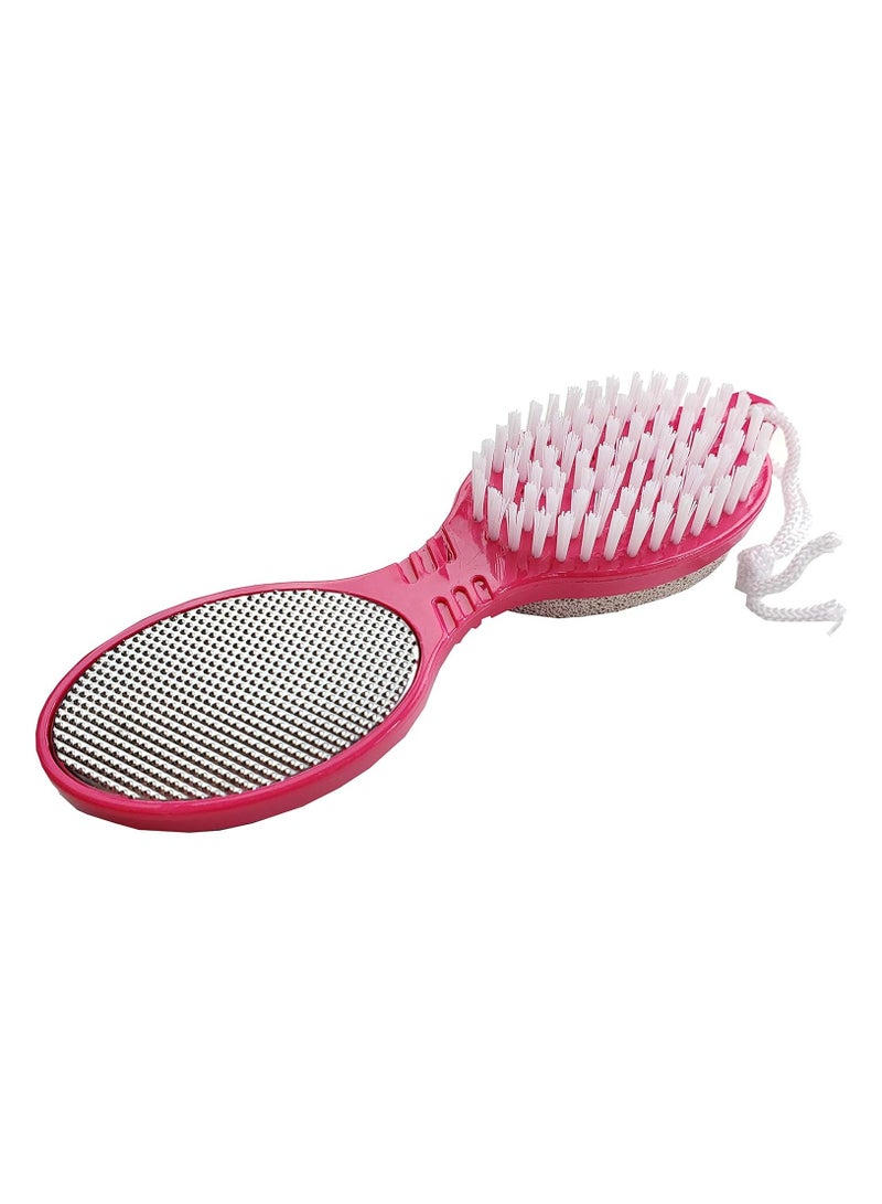 Generic 4 in 1 The Pedi Care Stick 4 Sided Pedicure Paddle Metal File and Emery Board Tool with Pumice Stone for Feet by DreamCut  - Image 1