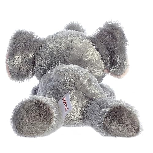 Aurora® Adorable Mini Flopsie™ Ellie™ Stuffed Animal - Playful Ease - Timeless Companions - Gray 8 Inches - Image 4