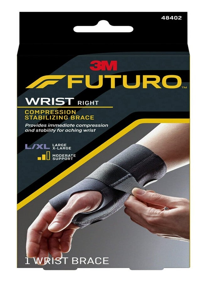 FUTURO Compression Stabilizing Wrist Brace, Breathable, Large/X-Large - Image 1