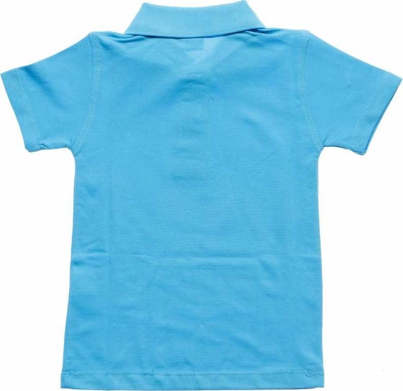 Alm Turquoise Short Sleeve Kids School Lakos T-Shirt - 80238-011  - Image 2