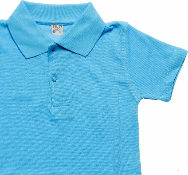 Alm Turquoise Short Sleeve Kids School Lakos T-Shirt - 80238-011  - Image 3