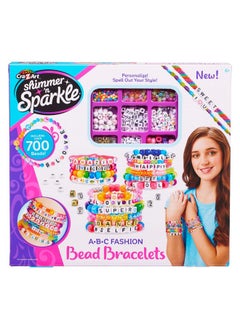 Cra-Z-Art Cra-Z-Art Shimmer ’N Sparkle DIY ABC Fashion Beads Small  - Image 1