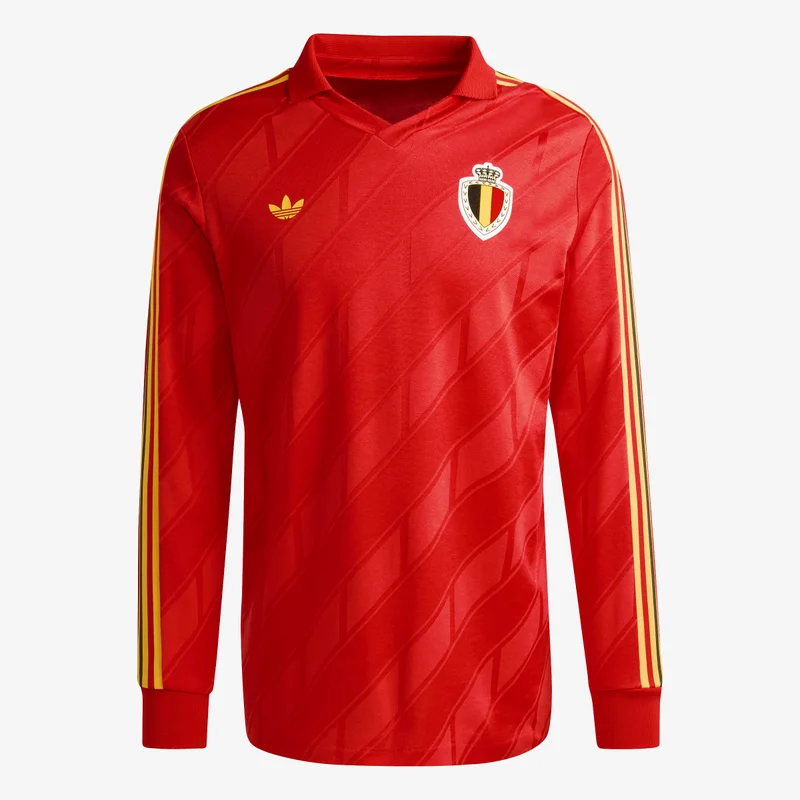 Adidas Belgium Home Jersey 1986