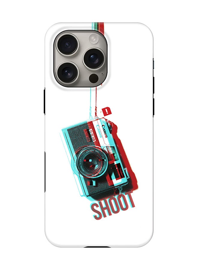Stylizedd Tough Pro Magnetic Case for iPhone 16 Pro, Dual Layer hybrid PC + TPU Mobile Cover Matte - Shoot - Image 1