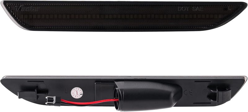 SHINEFIT Sequential LED Rear Side Marker Light for Mustang 2015-2023 - Image 3