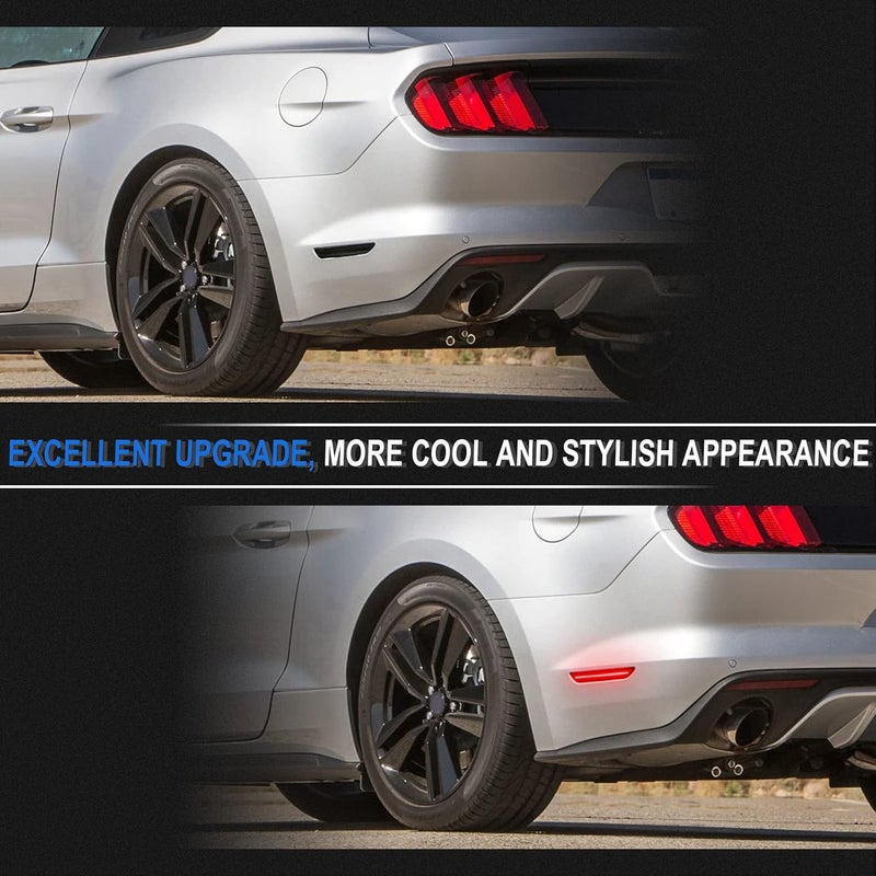 SHINEFIT Sequential LED Rear Side Marker Light for Mustang 2015-2023 - Image 5