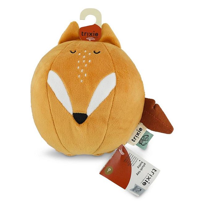 Trixie Mr. Fox Sound Ball, Soft, Interacting, Safe, 3 Years+, 18 x 20 cm - Brown - Image 3