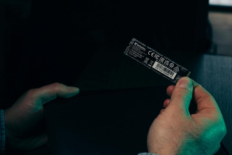 فيرباتيم Vi5000 NVMe M.2 SSD داخلي، قرص تخزين داخلي SSD بسعة 1TB وواجهة PCIe Gen 4، قرص الحالة الصلبة لأجهزة الألعاب وPlaystation 5، أسود - Image 5