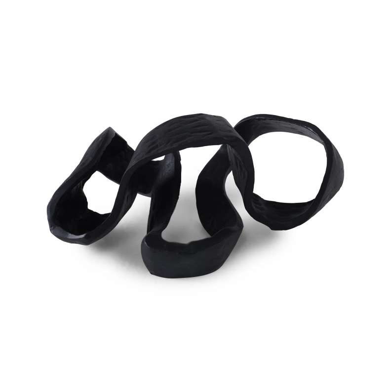 Pan Home Modern Decor Accent 24x20x12cm- Black - 112WWL9900026 - Image 2