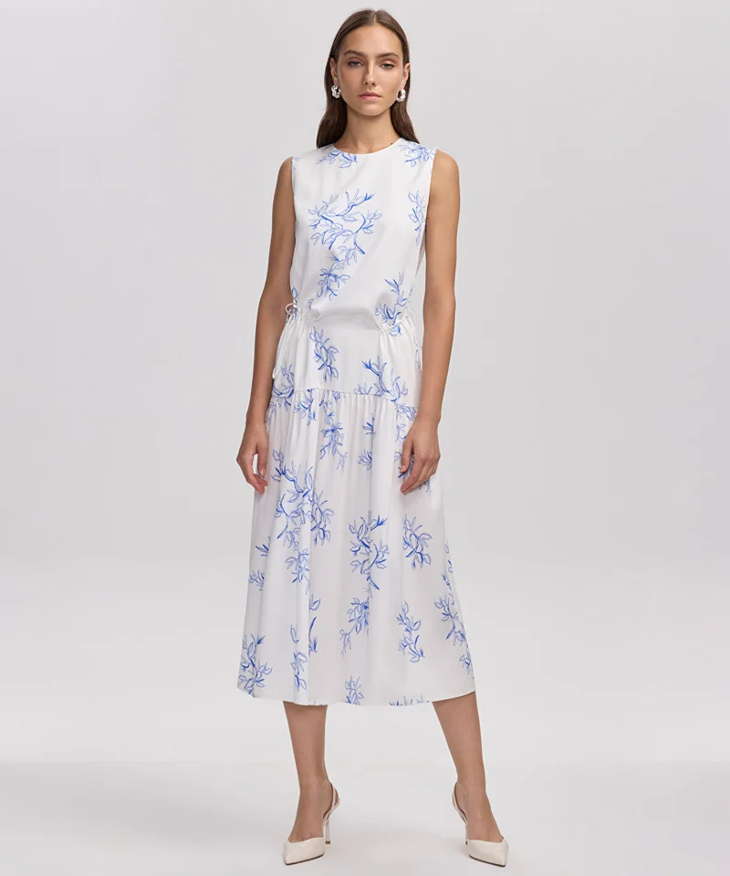 ابيكول Floral Print Dress