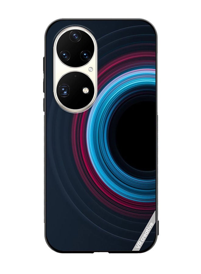 VR CREATIVE Protective Case Cover For Huawei P50 Pro Abstract Design Multicolour - Image 1