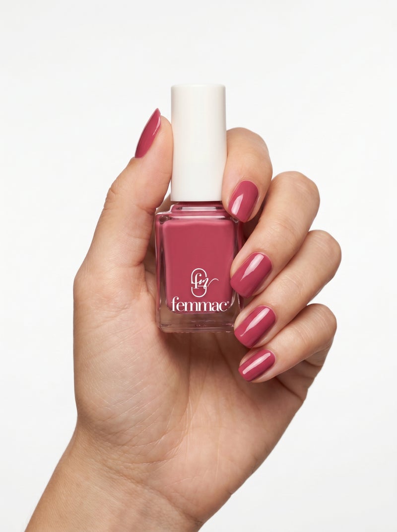 Femmac Long-Lasting Nail Polish – High Shine, Quick Dry Nail Color – Shade No. 46 - Image 2